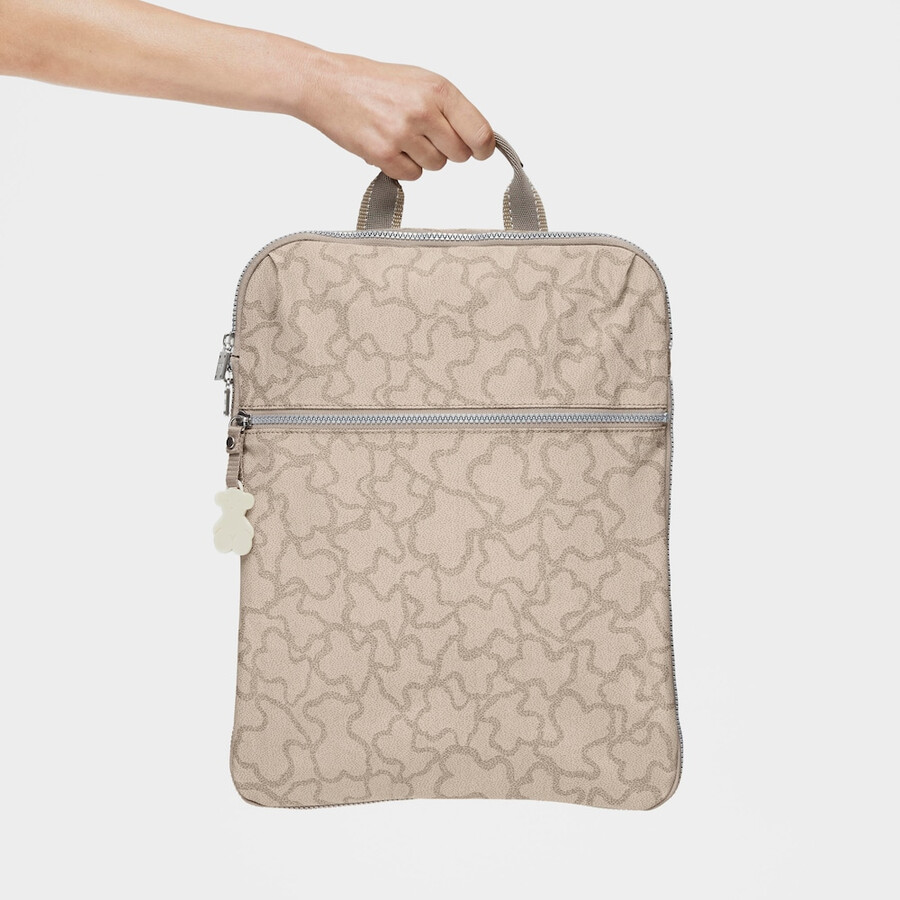 kaos rucksack aus steinfarbenem nylon in neuen farben