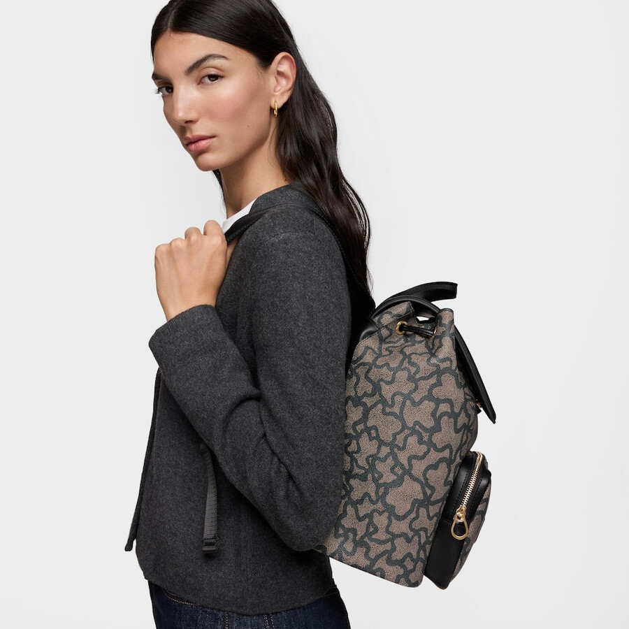 schwarzer kaos icon rucksack