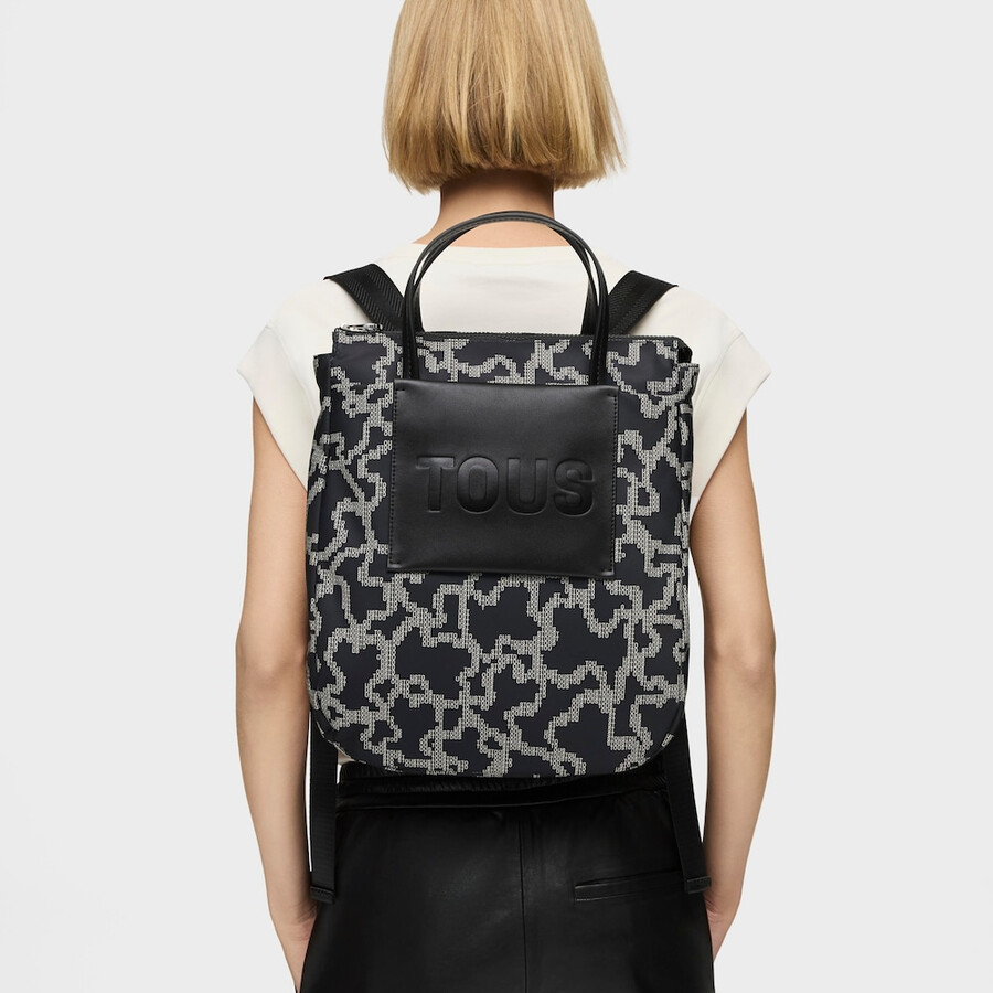 schwarzer rucksack kaos pix soft