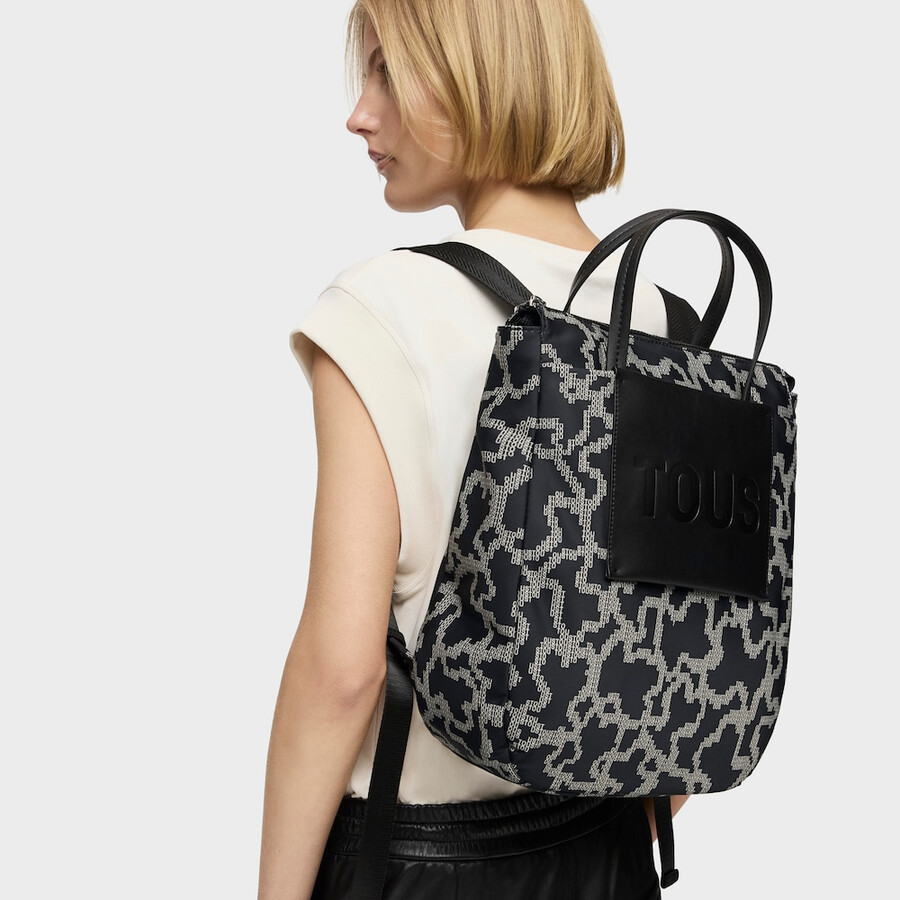 schwarzer rucksack kaos pix soft