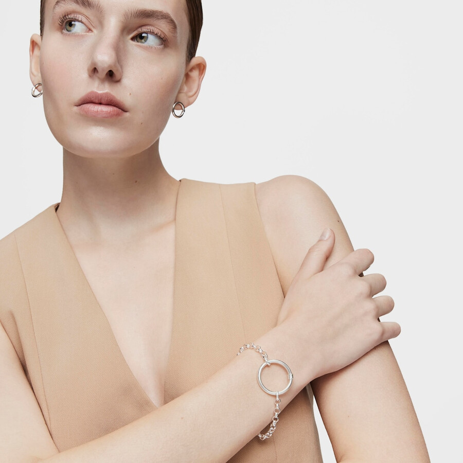 silbernes tous hold armband 17cm.