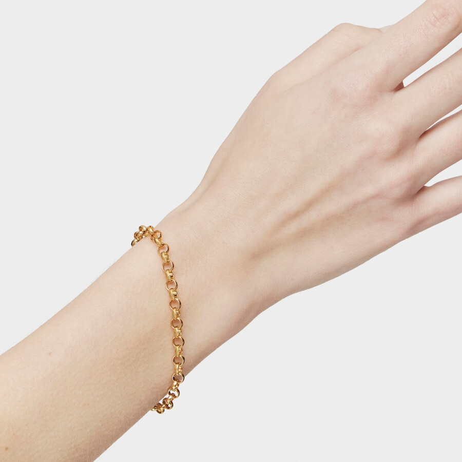 silber vergoldetes hold-armband
