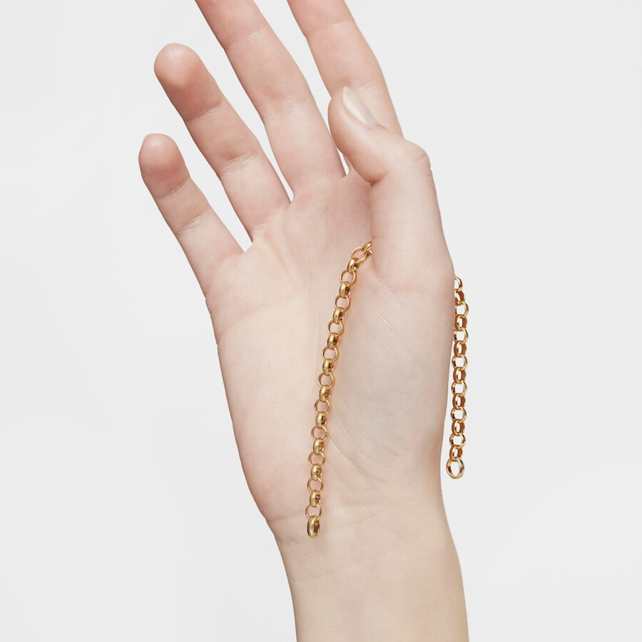 silber vergoldetes hold-armband