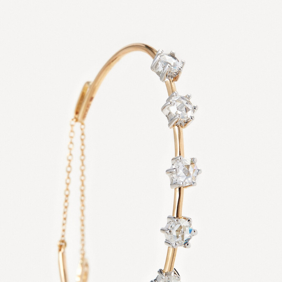 armband aus gold und weißgold mit diamanten tous atelier