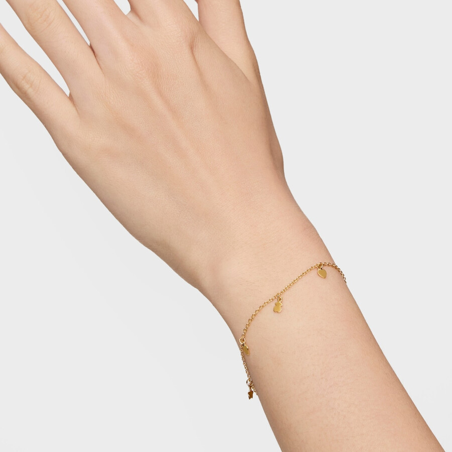 cool joy armband aus silbervergoldetem silber