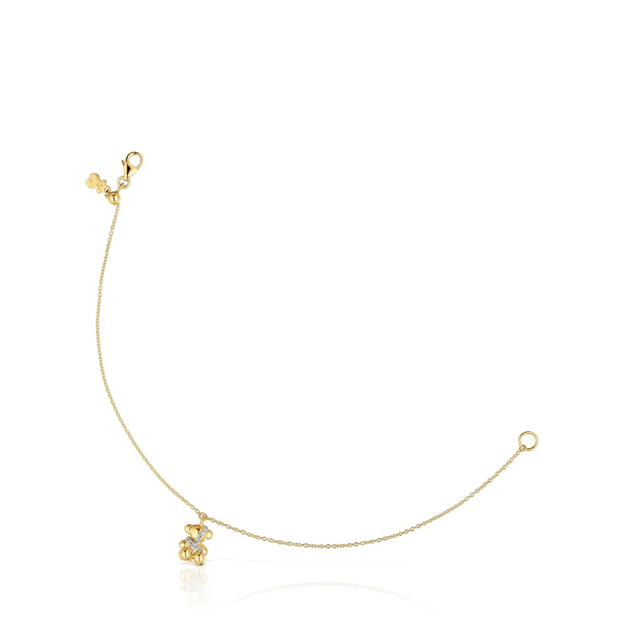 gold- und diamanten-kettenarmband lligat