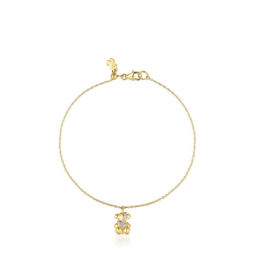 gold- und diamanten-kettenarmband lligat