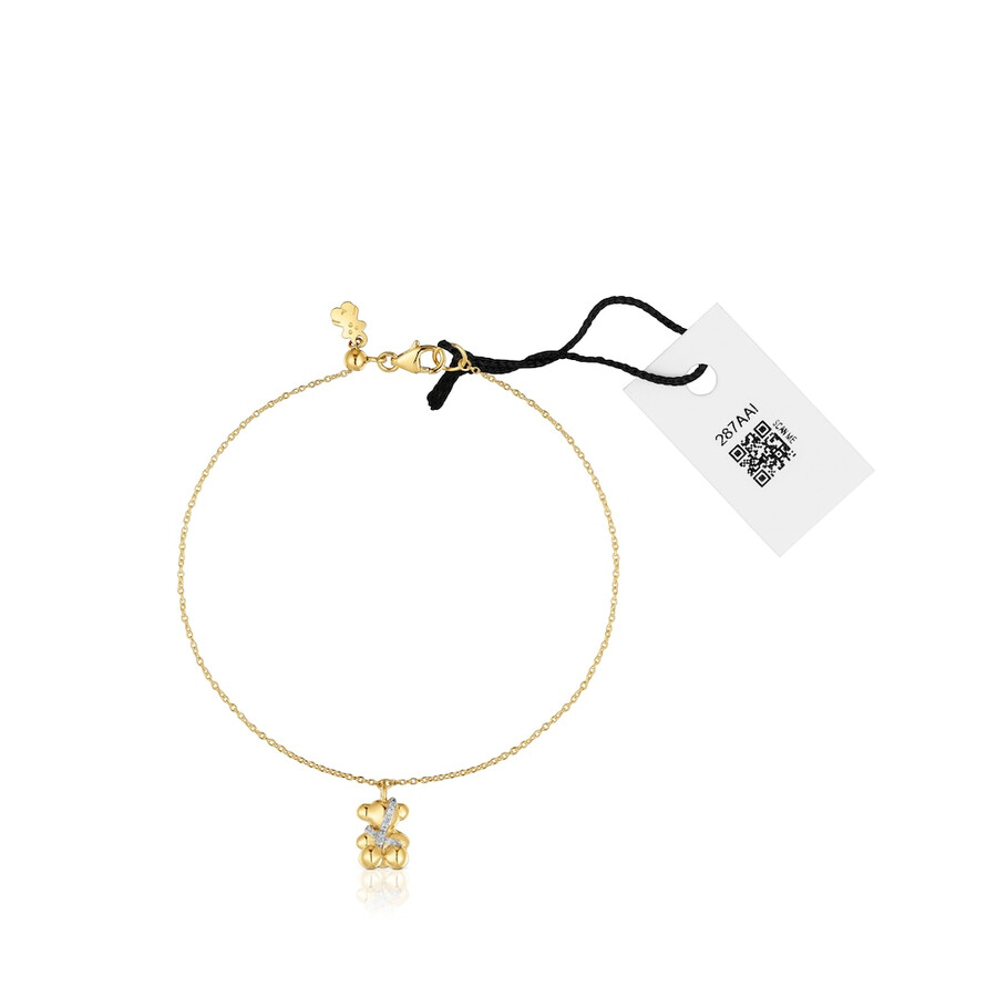 gold- und diamanten-kettenarmband lligat
