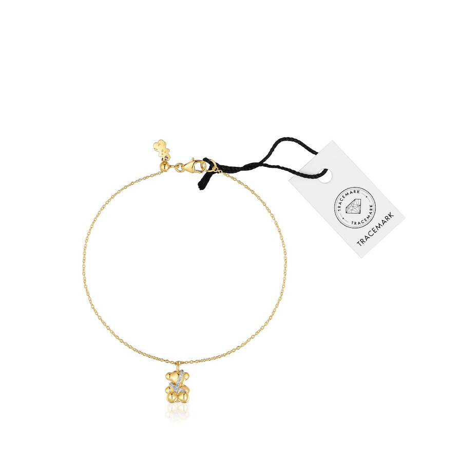 gold- und diamanten-kettenarmband lligat