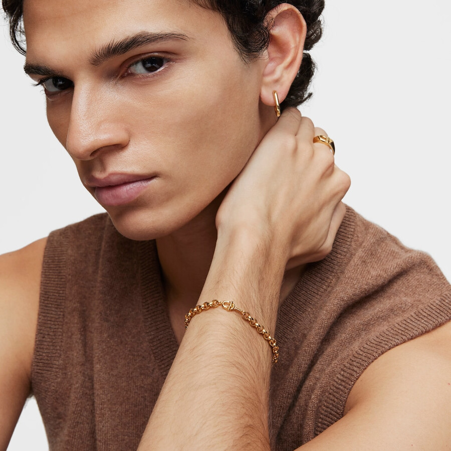 175 cm vergoldetes kettenarmband tous manifesto