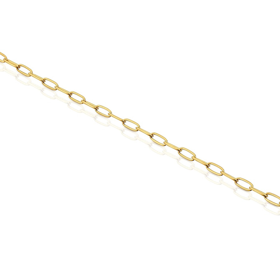 ovales armband mit 18-karätiger vergoldung auf silber