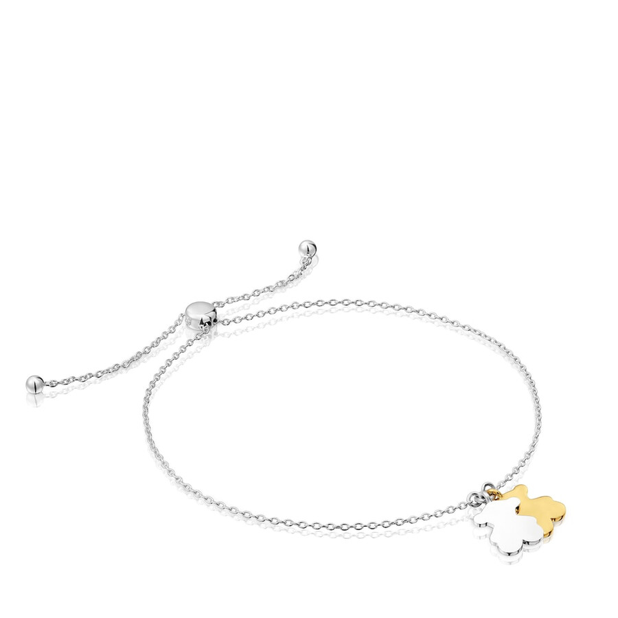 sweet dolls zweifarbiges kettenbärenarmband