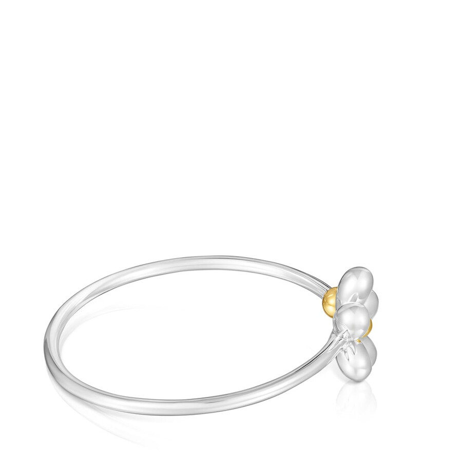 zweifarbiger armreif daisy