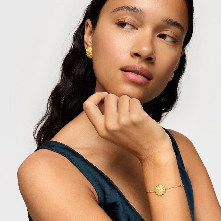 zweifarbiges kettenarmband tous grain arrecife de coral