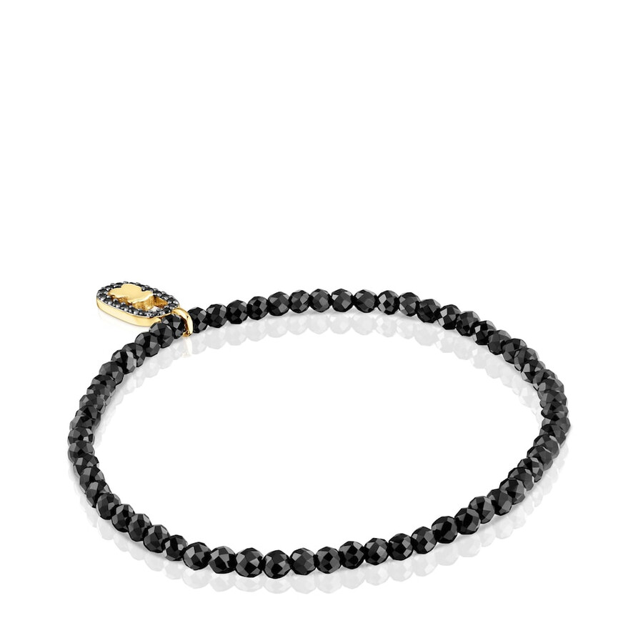 elastisches armband mit spinellen und 18-karätiger vergoldung auf silber von tous camille