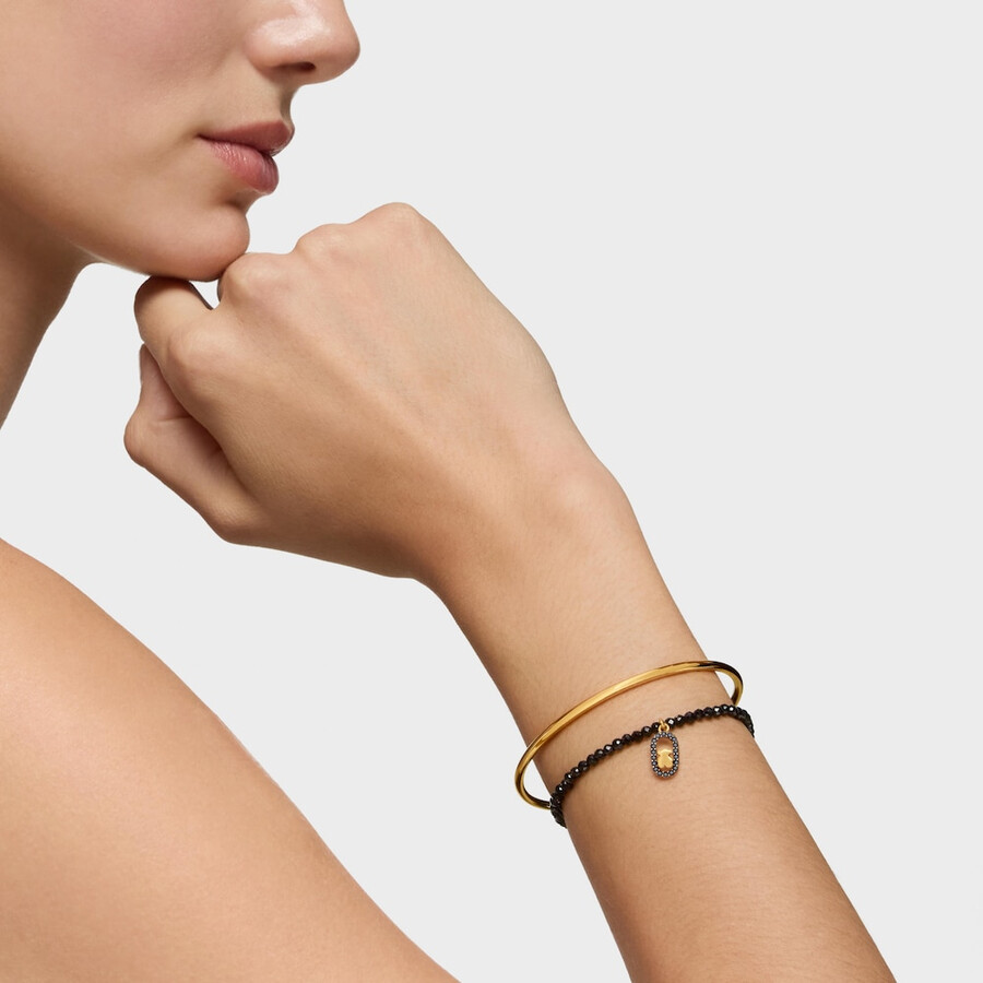 elastisches armband mit spinellen und 18-karätiger vergoldung auf silber von tous camille