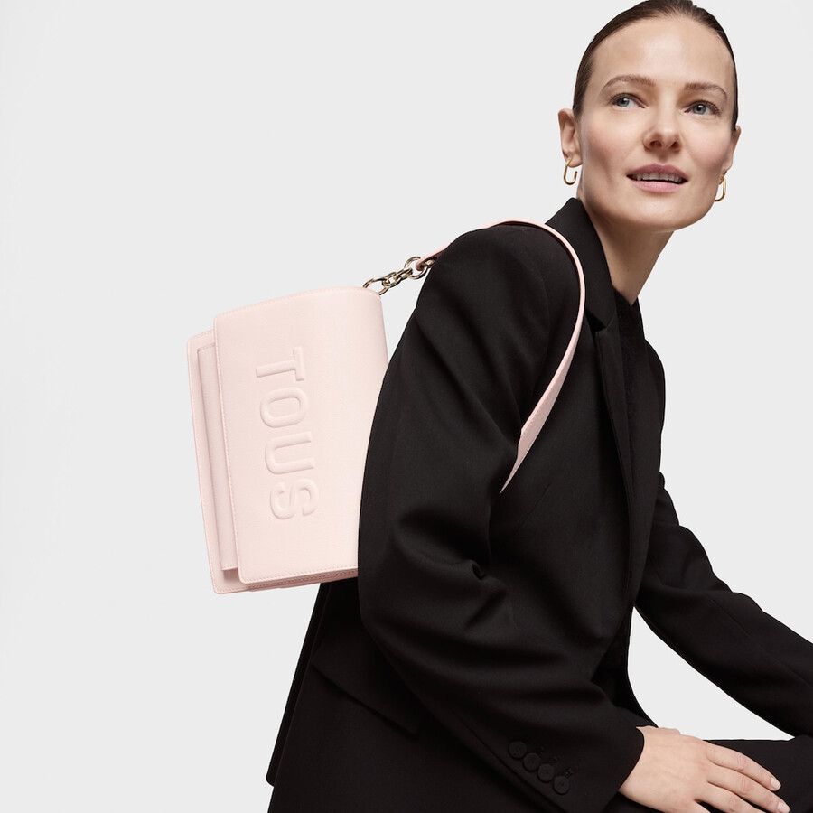 mittelhellrosa audree crossbody-tasche von tous brenda