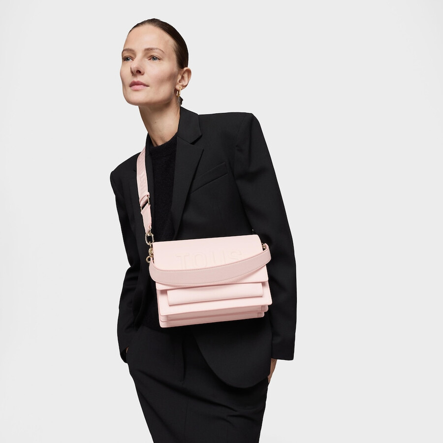 mittelhellrosa audree crossbody-tasche von tous brenda