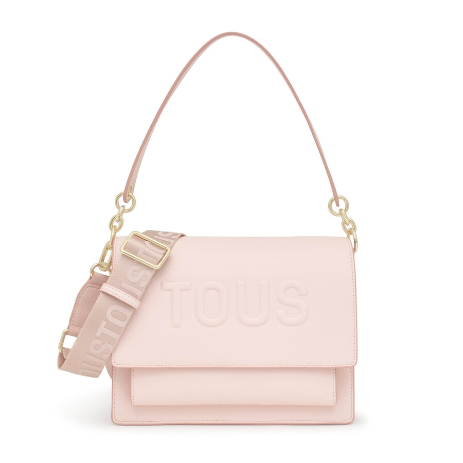 mittelhellrosa audree crossbody-tasche von tous brenda