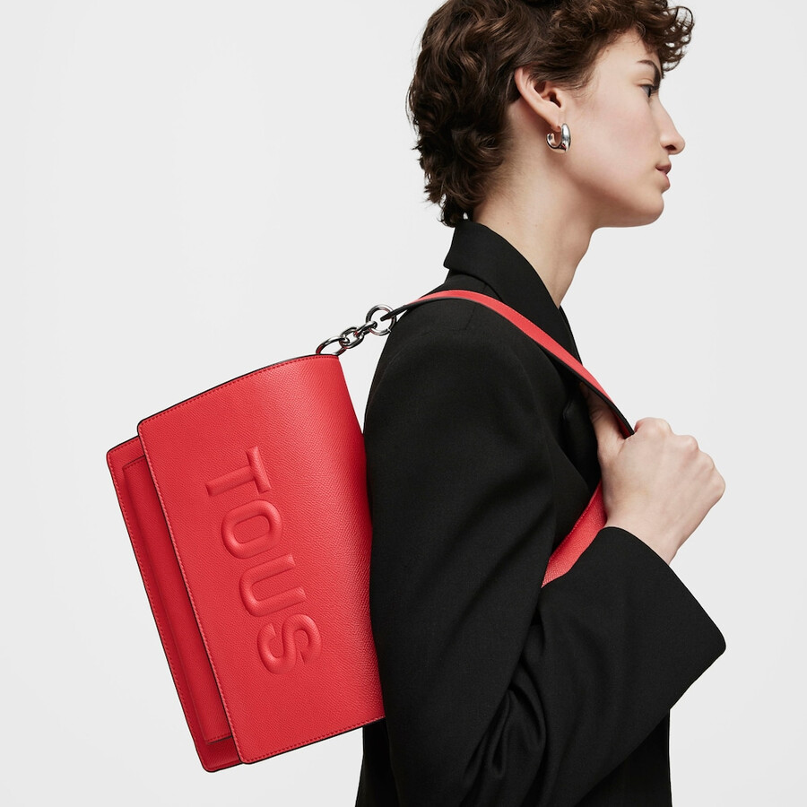 mittelrote audree crossbody-tasche von tous brenda