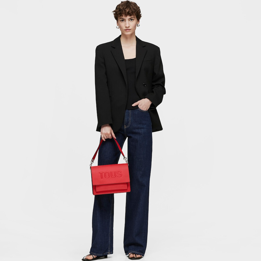 mittelrote audree crossbody-tasche von tous brenda