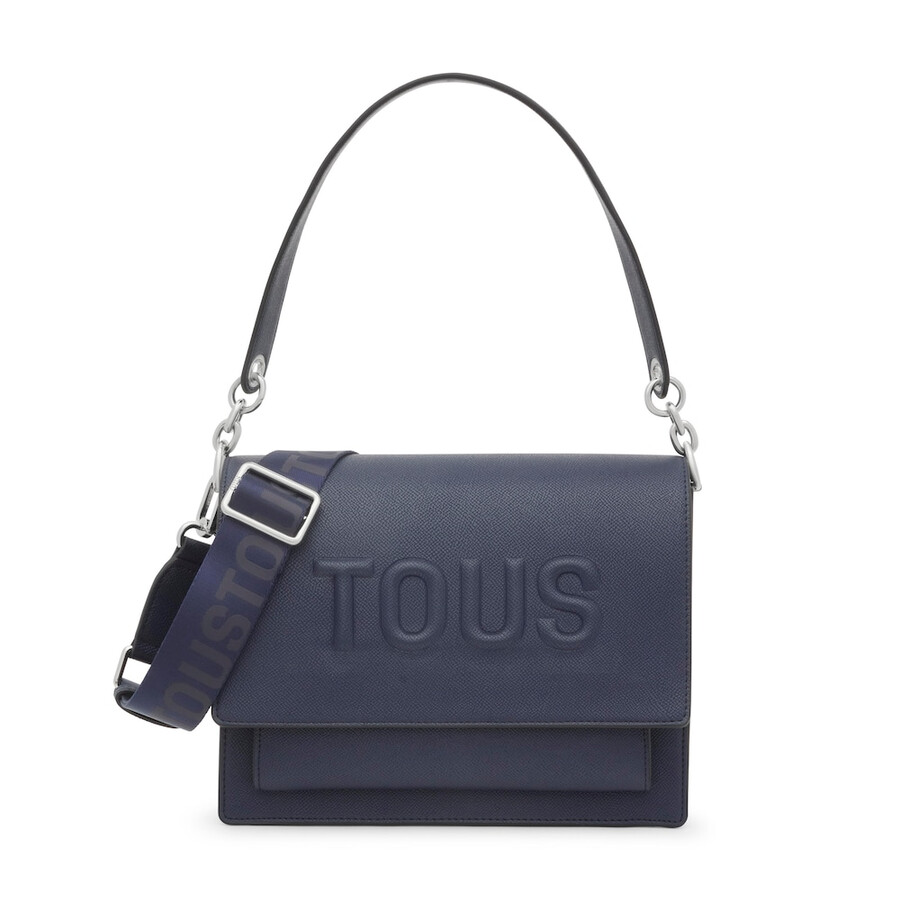 mittelblaue audree crossbody-tasche von tous brenda