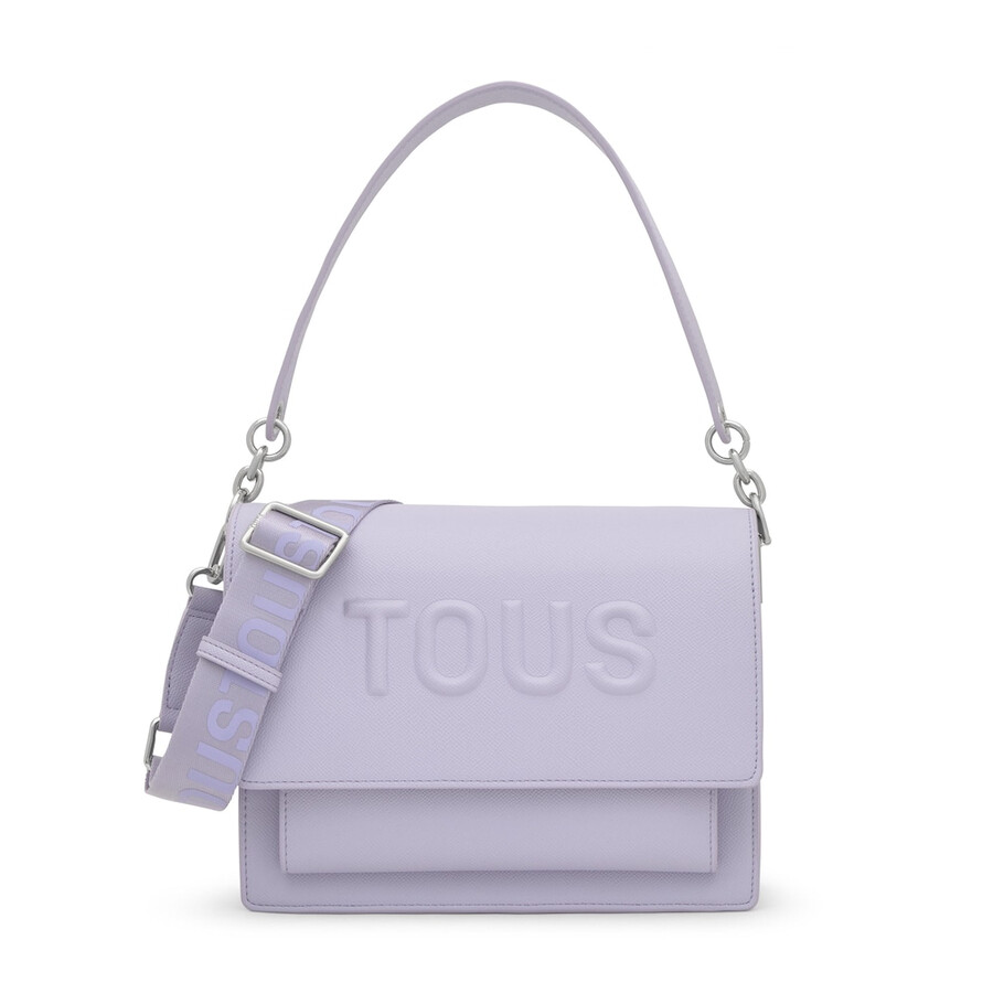 mittelgroße audree-umhängetasche tous brenda in mauve