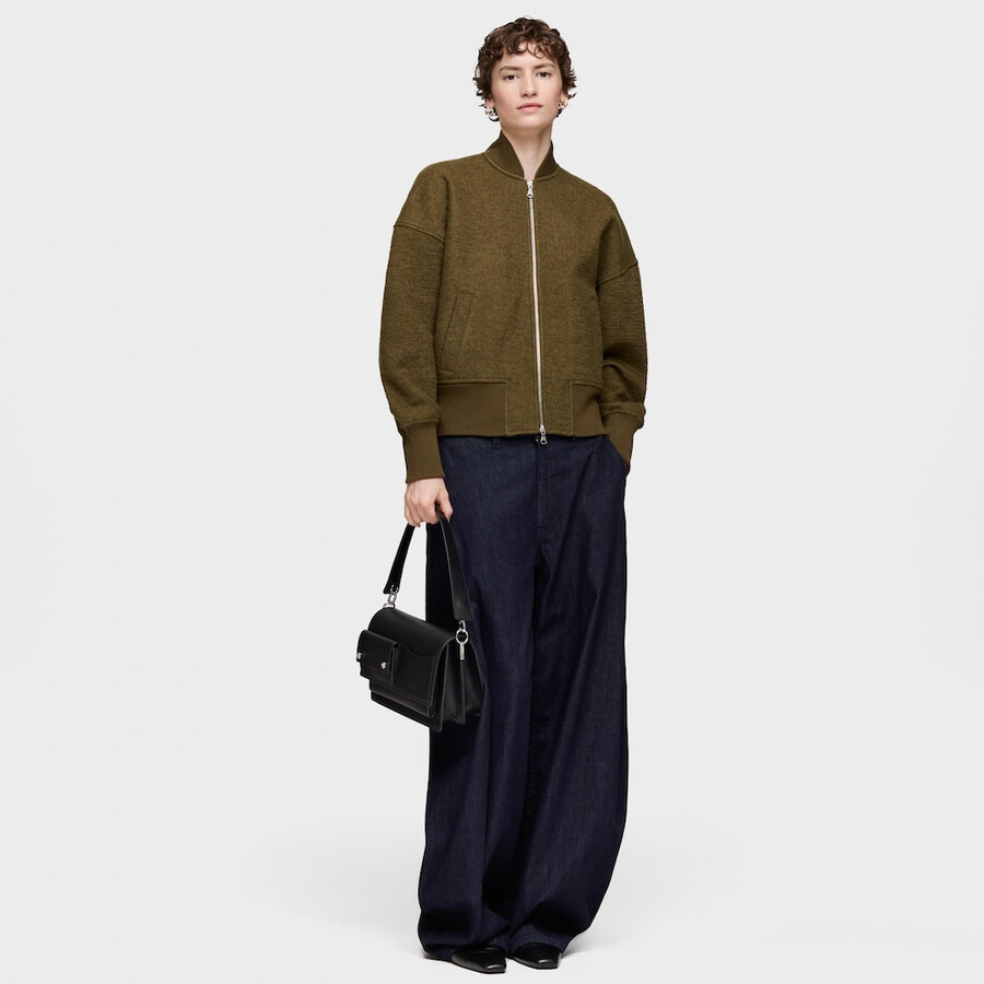 mittelgroße schwarze umhängetasche tous audree pockets