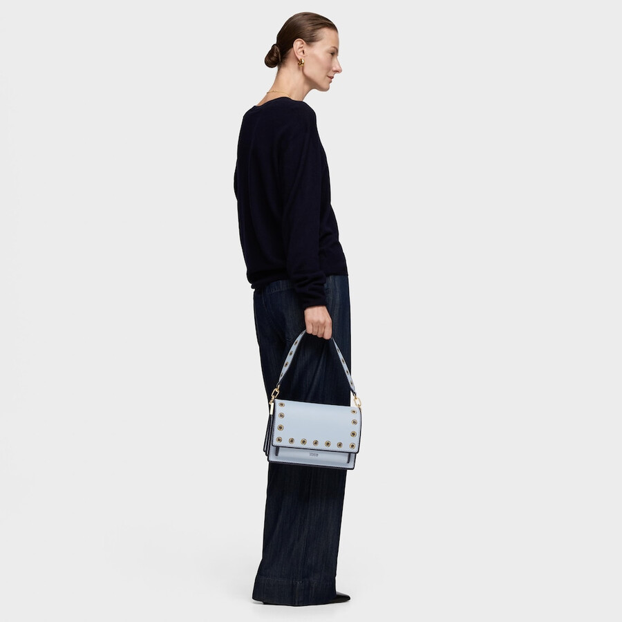 mittelgraublaue umhängetasche tous audree trampantojo