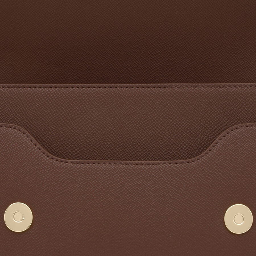 mittelbraune umhängetasche tous audree studs