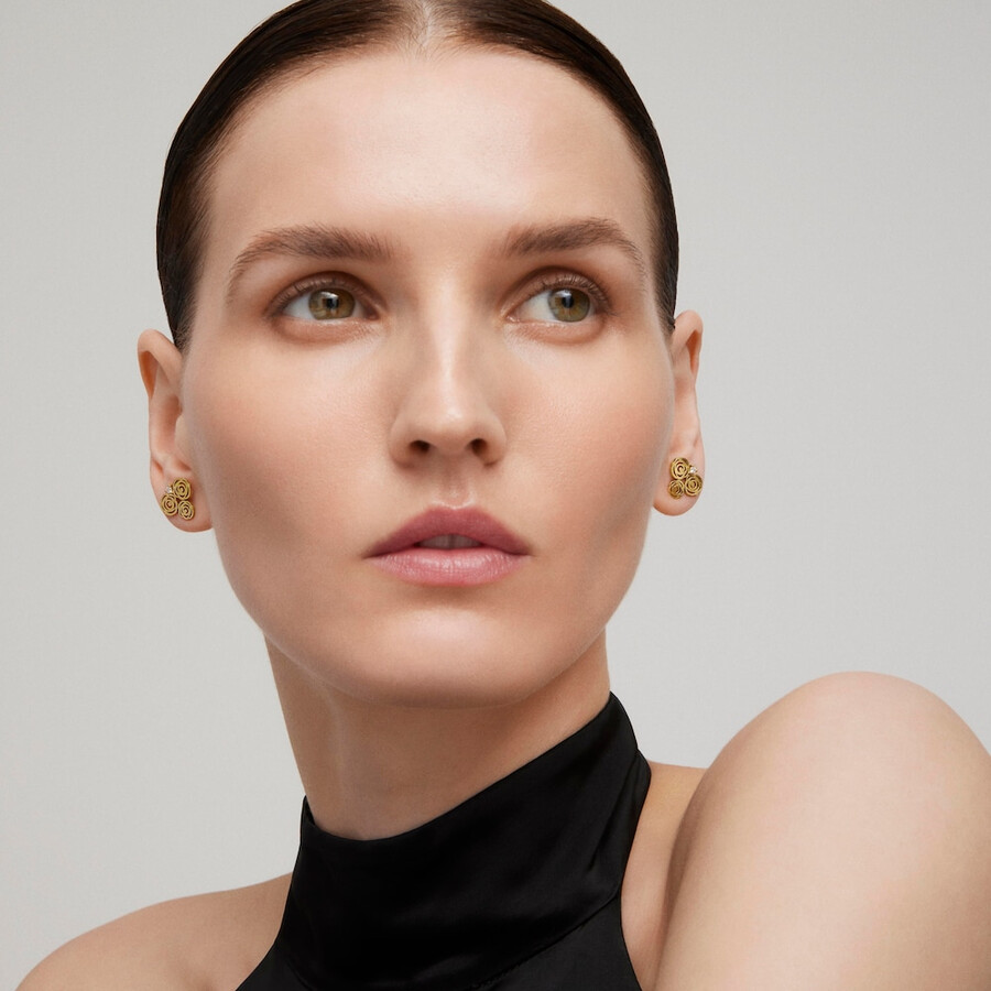 ohrringe aus gold mit diamanten tous atelier