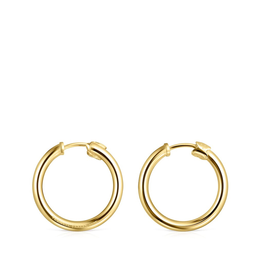 tous basics kleine ohrringe aus silber vermeil