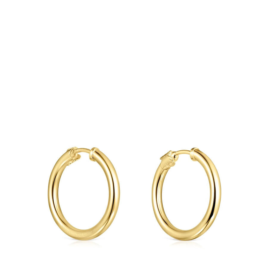 tous basics kleine ohrringe aus silber vermeil