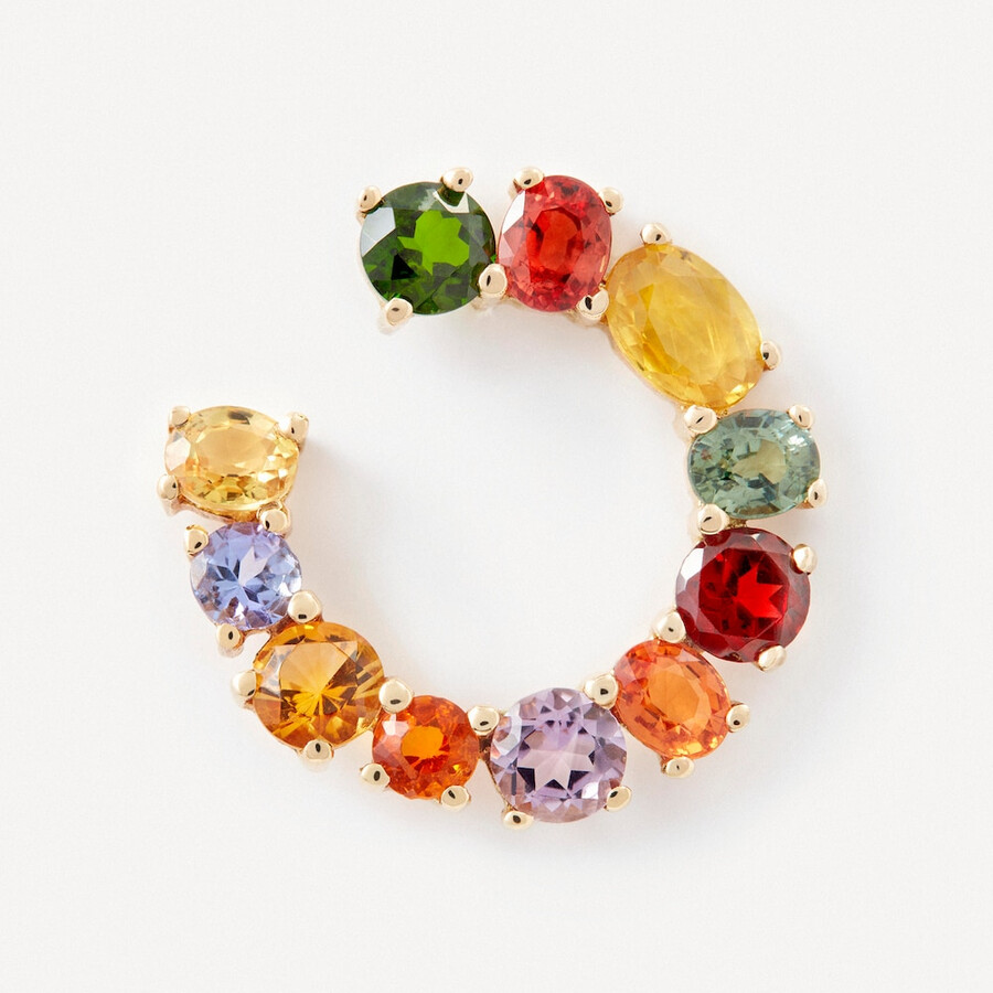 ohrringe aus gold mit edelsteinen tous atelier