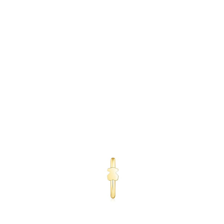 goldenes tous basics bärenohrpiercing