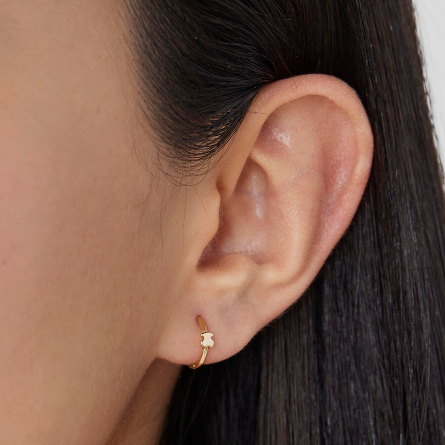 goldenes tous basics bärenohrpiercing