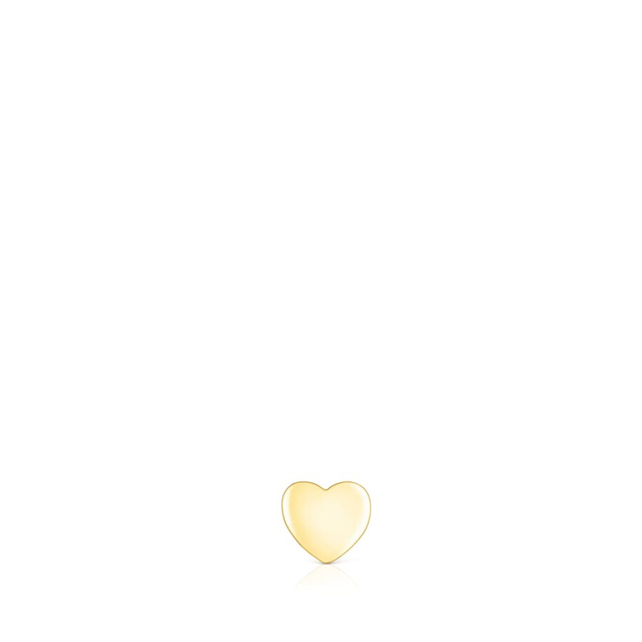 goldenes tous piercing ohrpiercing mit herz