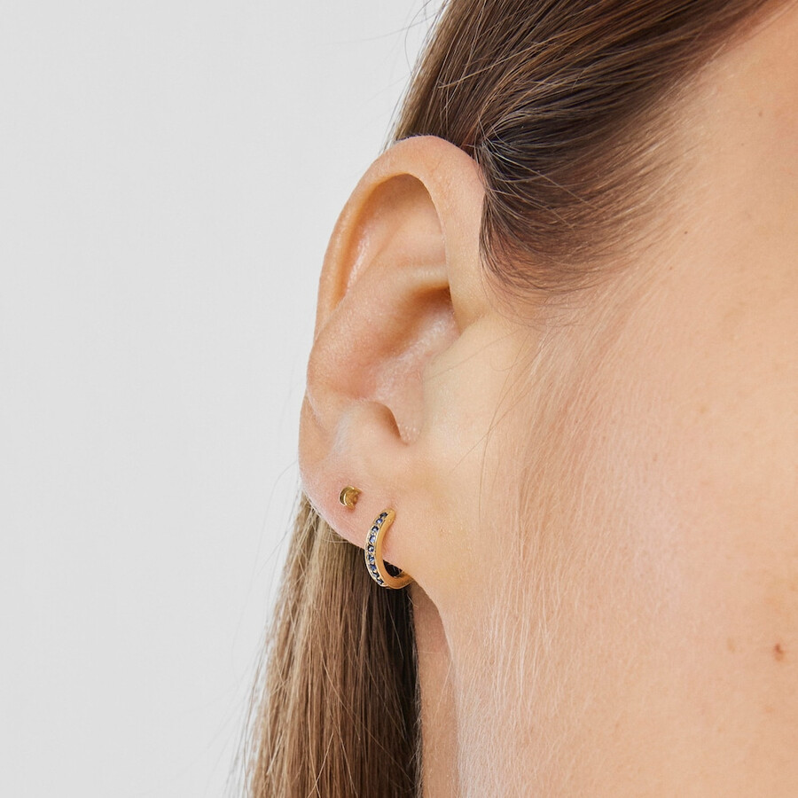 goldenes tous piercing ohrpiercing mit mond