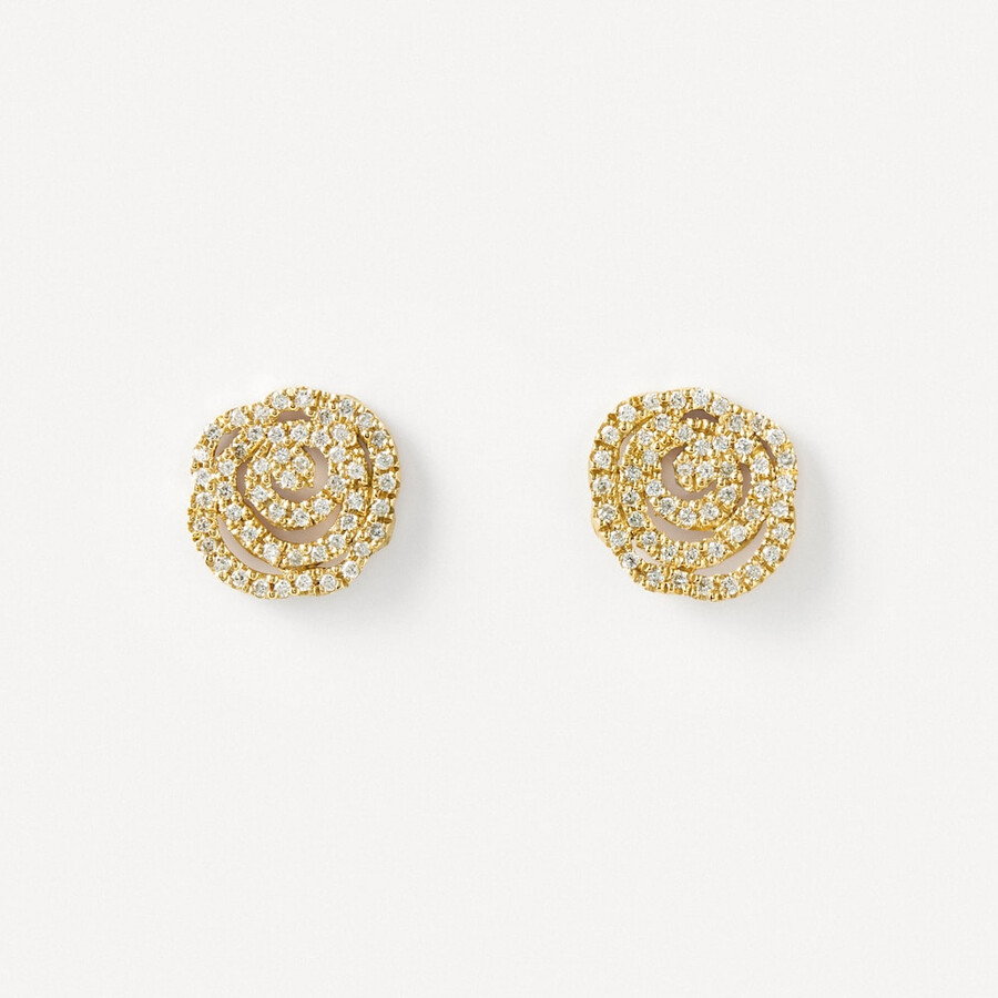 ohrringe aus weißgold mit diamanten von tous atelier