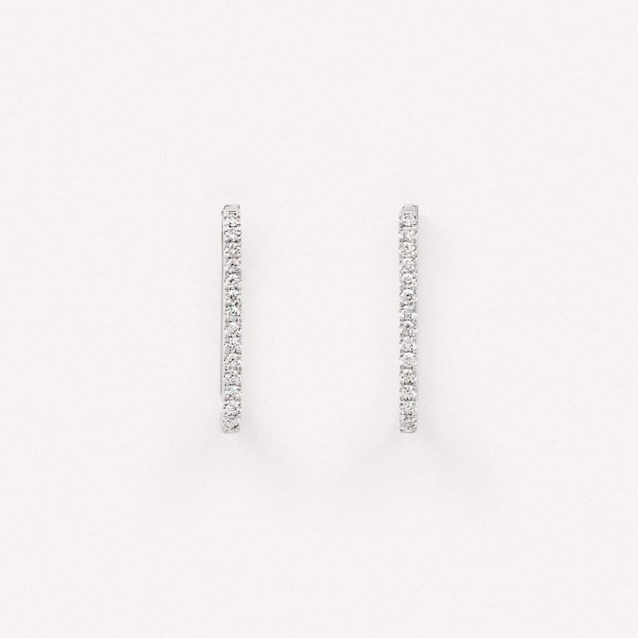 weißgoldohrringe mit diamanten von tous atelier