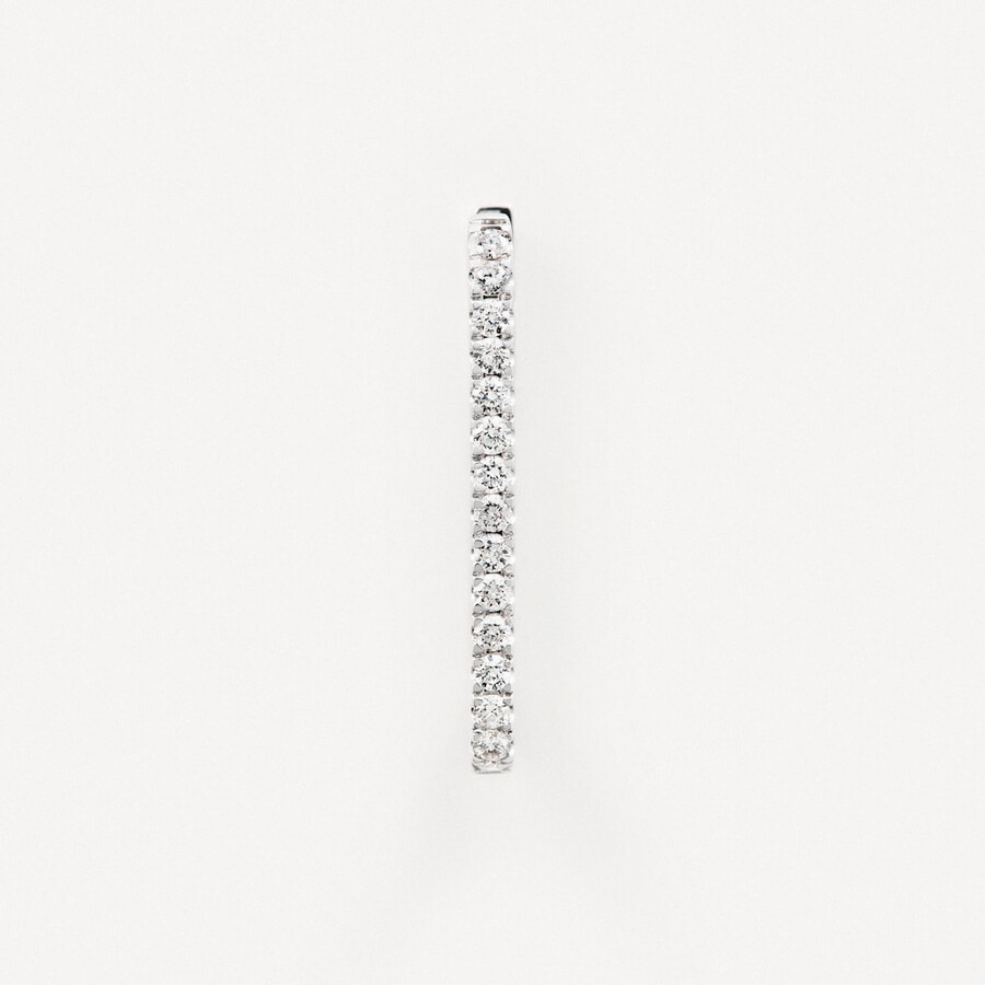 weißgoldohrringe mit diamanten von tous atelier