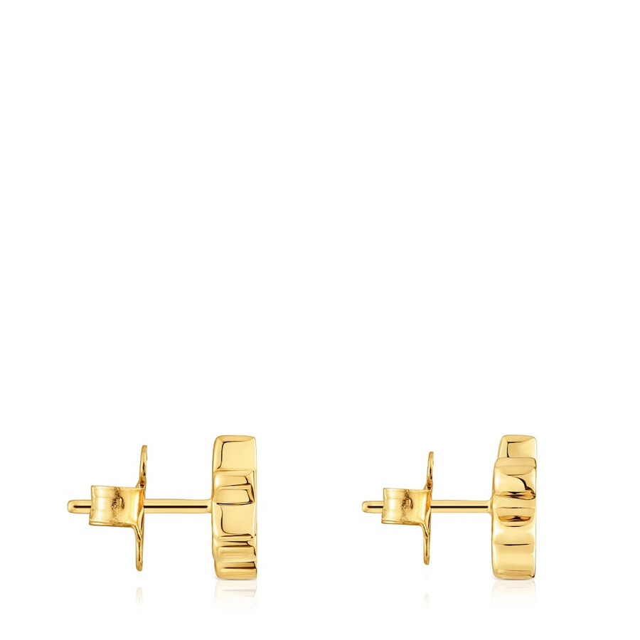 ohrringe „climber aus 18-karätigem gold über silber mit diamanten tous 1950