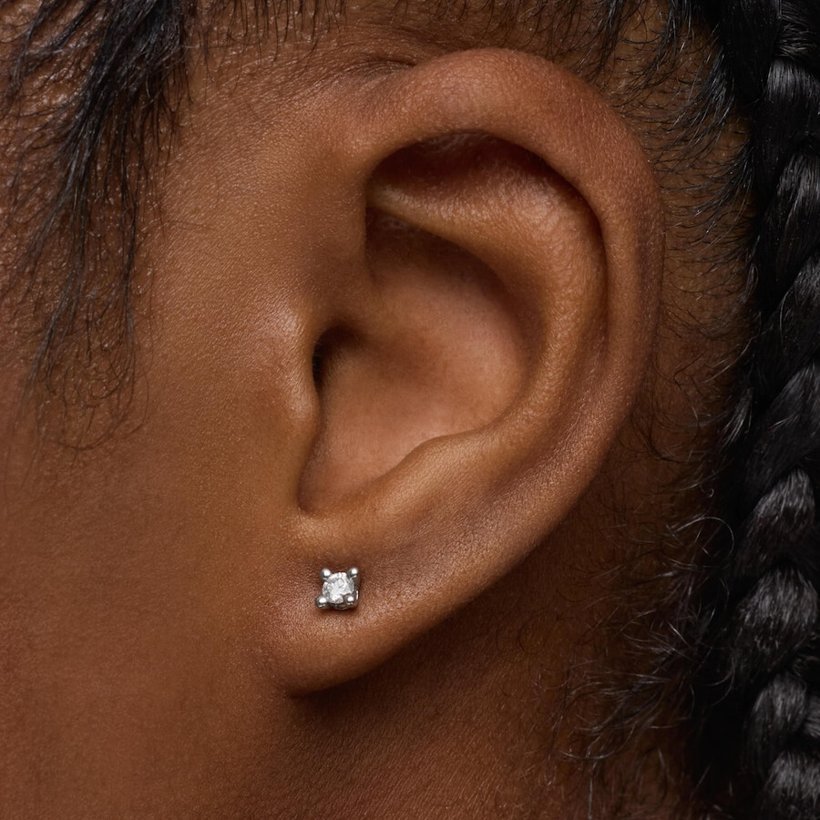 platinohrringe mit 017 ct im labor gezüchteten diamanten tous shine lgd