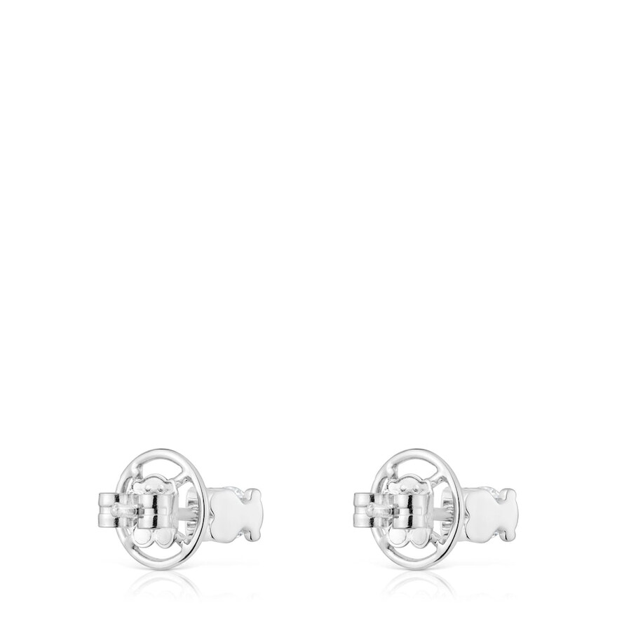 kurze platinohrringe mit 050 ct im labor gezüchteten diamanten von tous sweet diamonds lgd