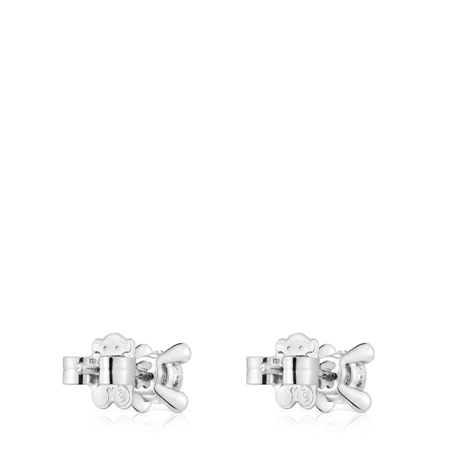platinohrringe mit 074 ct im labor gezüchteten diamanten tous shine lgd