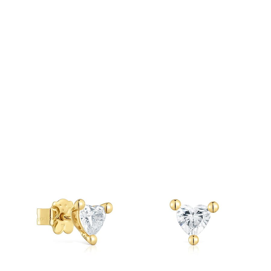 goldene ohrringe mit im labor gezüchteten diamanten garden of love lgd
