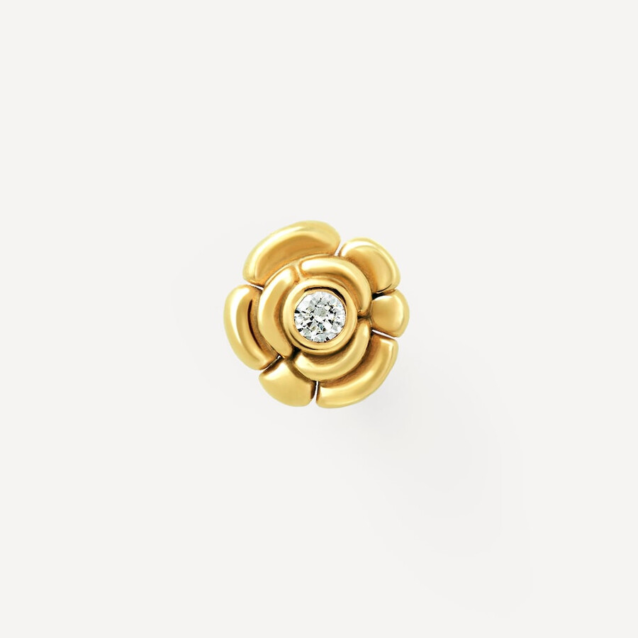 kleine goldene ohrringe mit diamanten tous atelier