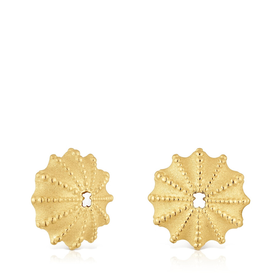19 mm zweifarbige ohrringe tous grain arrecife de coral