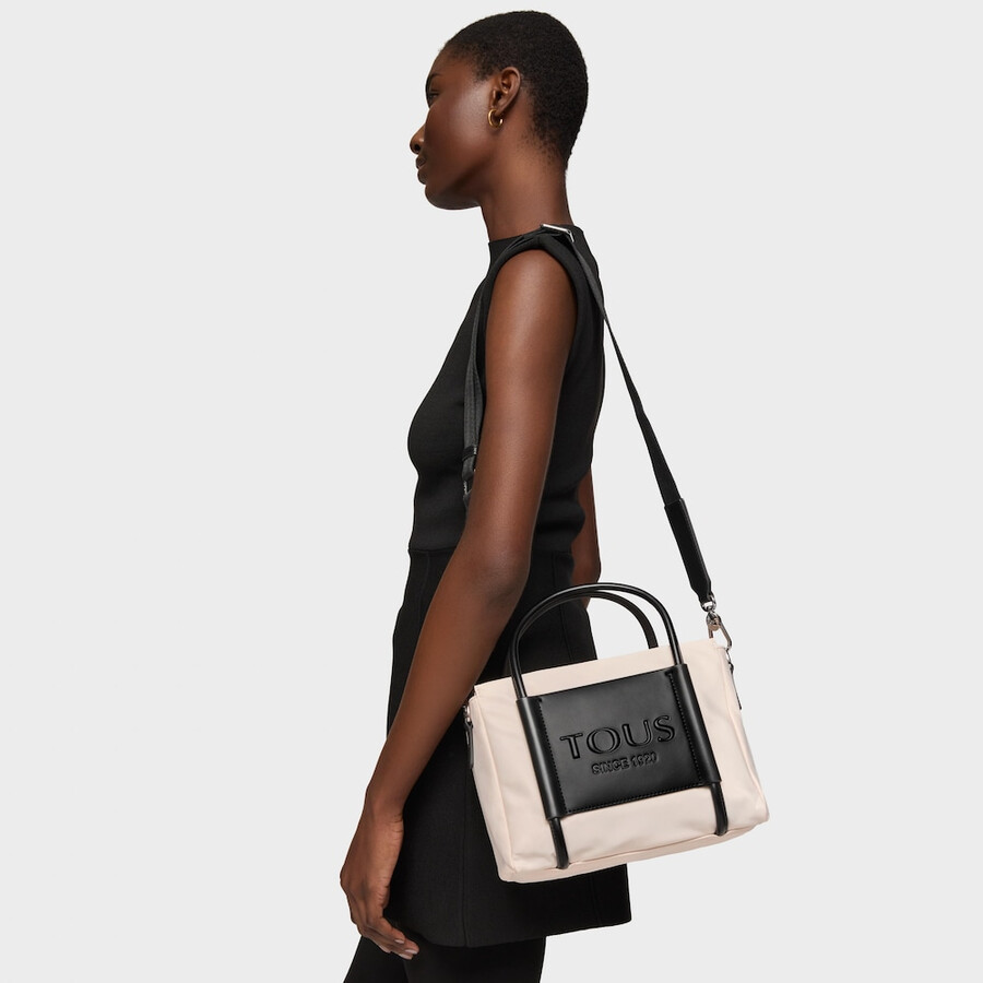empire soft city tasche in mittlerem nude-ton
