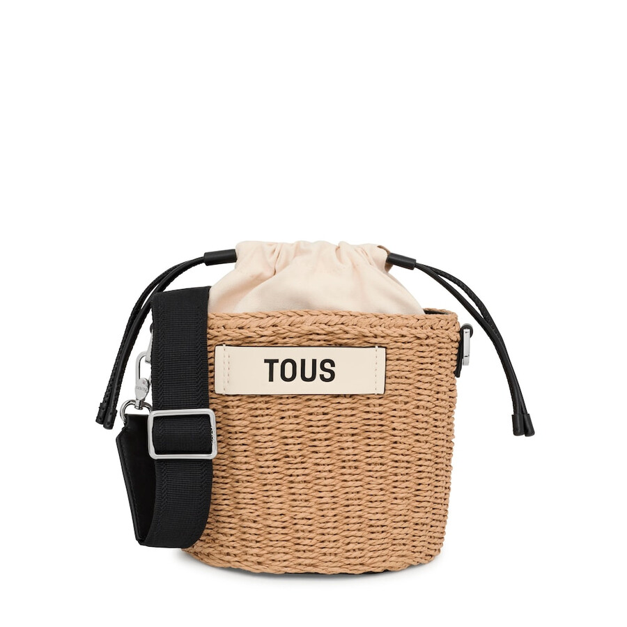 schwarze ein-schulter-tasche von scoubidou